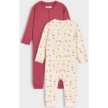 Sinsay - Sada 2 overalů - krémová - 454DG-01X - 454DG-01X-62