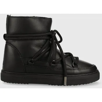 Dámská zimní obuv Kožené sněhule Inuikii Full Leather, 41, černá, 99X
