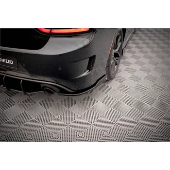 Tuning Maxton Design boční difuzory pod zadní nárazník pro Dodge Charger Mk7 Facelift SRT, černý lesklý plast ABS