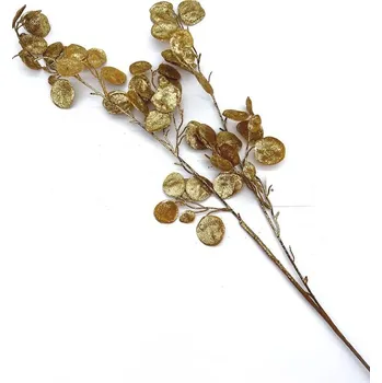 Vánoční dekorace DECOLED Přízdoba, 99 cm, zlatá