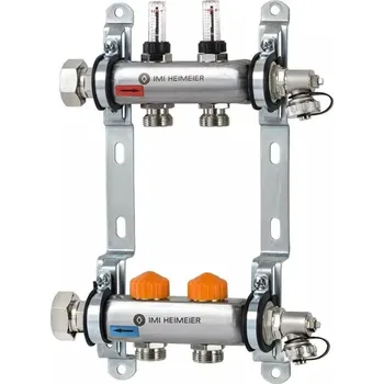 rozdělovač topení Rozdělovač pro podlahové vytápění Imi Heimeier Dynacon Eclipse 2 okruhy