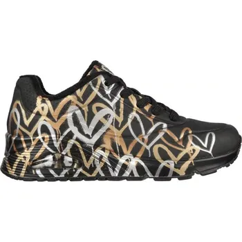 Dámská sportovní obuv Boty Skechers Uno Metallic Love W 155523/BKGD 38