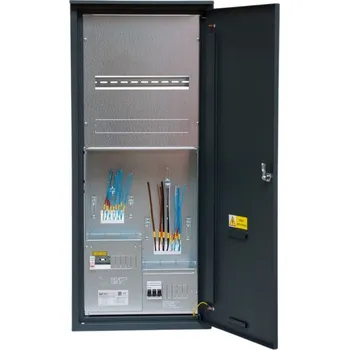 Rozvaděč PROSTOR-design Rozvaděč elektroměrový EMR 2 + 36N ANTRACIT bez hl.j. + 36M podr. nahoře uni-FV 2025 ČEZ+EGD vyp. 63