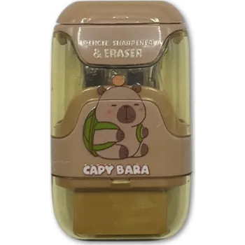 Ořezávátko Guma + ořezávátko Capybara - PK62-67