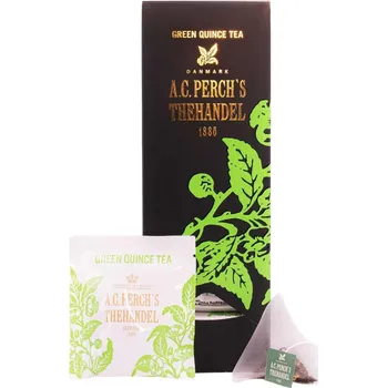 Čaj Zelený čaj GREEN QUINCE, 25 čajových sáčků, A.C. Perch's Thehandel