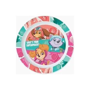 Talíř TALÍŘ PLASTOVÝ PAW PATROL, PRŮMĚR 22 CM