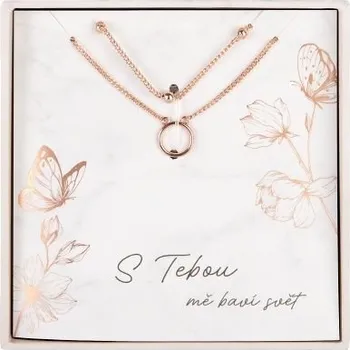 Náhrdelník ALBI Dvojitý náhrdelník - S Tebou