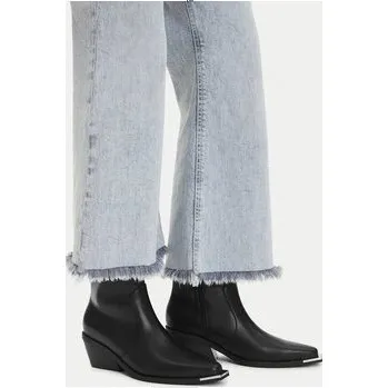 Dámské kozačky Polokozačky JENNY CEO-R25AW00805 Černá 37