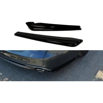 Auto-moto Maxton Design boční difuzory pod zadní nárazník pro Audi A6 C7, černý lesklý plast ABS, S-Line