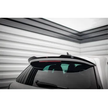 PC tuning Maxton Design prodloužení spoileru ver.2 pro Volkswagen Scirocco R Mk3, černý lesklý plast ABS