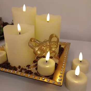 Vánoční dekorace DECOLED Mašle, 9 x 8 cm, zlatá