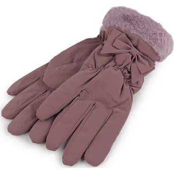 Rukavice Dámské rukavice šusťákové, zateplené, dotykové