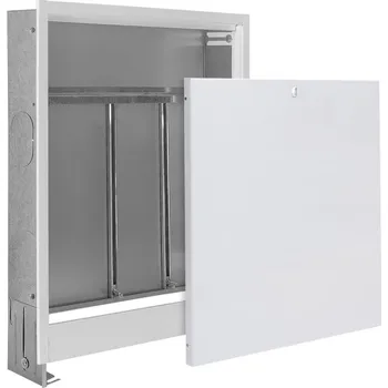 rozdělovač topení Skříň podomítková 450mm, do 4 okruhů rozdělovače HERZ V261154