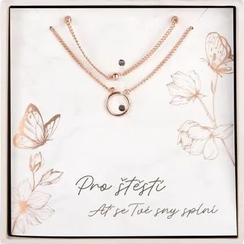 Náhrdelník ALBI Dvojitý náhrdelník - Pro štěstí