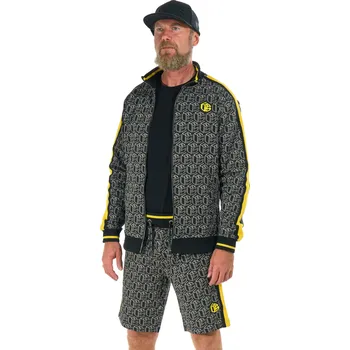 Pánské šortky COLIN BLACK/YELLOW / 5XL