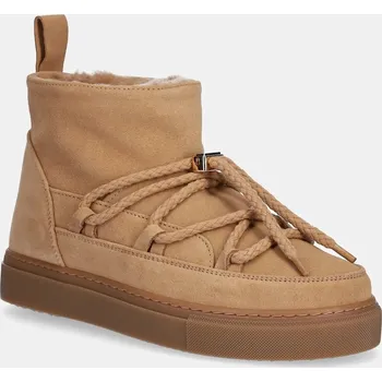 Dámská zimní obuv Semišové sněhule Inuikii Classic Low, 36, béžová, 08X