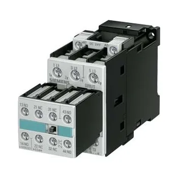 Stykač Stykač SIEMENS 3RT1026-1BB44 AC-3 11 KW/400 V, DC 24 V, 3-POLE, 2 NO + 2 NC, SIZE S0,