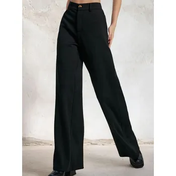 Dámské kalhoty Sinsay - Kalhoty wide leg - černá - 237FK-99X - 237FK-99X-M