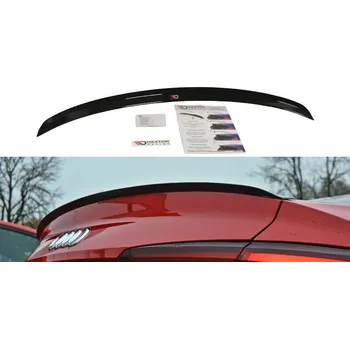 Auto-moto Maxton Design prodloužení spoileru pro Audi A5 F5, černý lesklý plast ABS, S-Line, Coupe