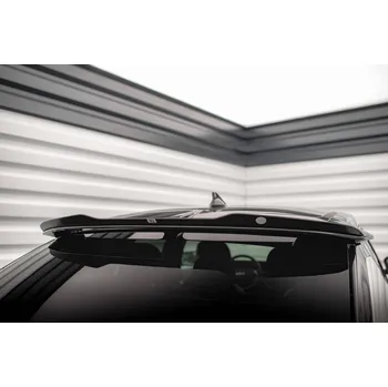 Auto-moto Maxton Design horní prodloužení spoileru pro Kia EV6 Mk1 GT-Line, černý lesklý plast ABS