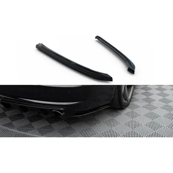 Tuning Maxton Design boční difuzory pod zadní nárazník pro Audi A8 D4, černý lesklý plast ABS
