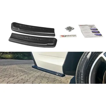 Auto-moto Maxton Design boční difuzory pod zadní nárazník pro Mercedes GLE SUV W166, černý lesklý plast ABS