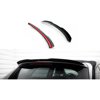 Auto-moto Maxton Design prodloužení spoileru pro Seat Leon FR Mk3, černý lesklý plast ABS