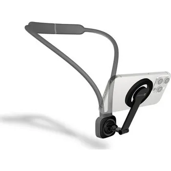 CONNECT IT MagSafe POV magnetický držák telefonu na krk ŠEDÝ