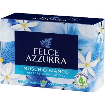 Mýdlo Felce Azzurra Muschio Bianco toaletní mýdlo 100 g