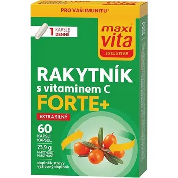 Doplněk stravy VITAR MAXI VITA EXCLUSIVE RAKYTNÍK FORTE+ 60 CPS. BLISTR UNI