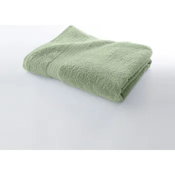 Ručník Blancheporte Kolekce bavlněné froté, bio bavlna lipová zelená ručník 50x100 cm