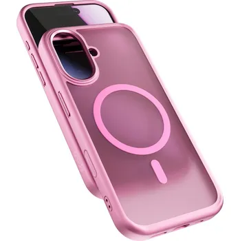 Telefonní příslušenství Epico HeroMatte Mag+ Case iPhone 17 - růžová