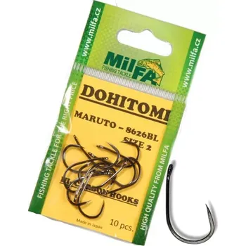 Rybářský háček MARUTO Háčky bez protihrotu 8626BL #8 (MARUTO Háčky bez protihrotu 8626BL #8)