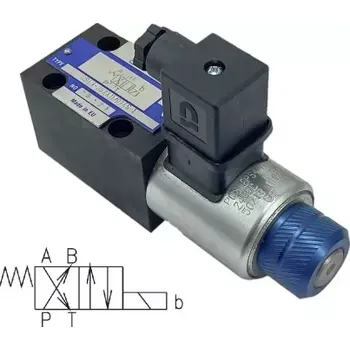 Rozvaděč RSE4-062X11/230U-1 Přímo řízený šoupátkový rozvaděč, TOS Vrchlabí, NG06, 230 V AC, 350 bar