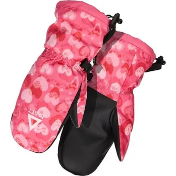 Rukavice Dětské lyžařské rukavice Matt KIDS MITTEN 5k Růžová, Červená