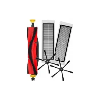 Sada příslušenství pro robotický vysavač Sada HEPA filtrů a kartáče k vysavači XIAOMI Sweep One S65 Roborock a 6R kartáčky černé 5ks