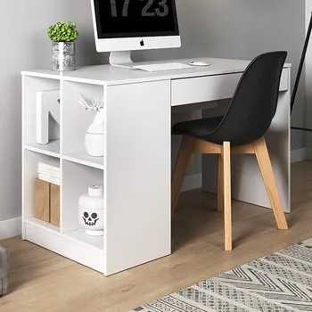 Psací stůl Psací stůl ANTEK | 120 cm | bílá | POSLEDNÍ KUS