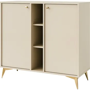 Komoda TOKYO 1 b | komoda 822 | 100,2 cm | béžová/zlatá