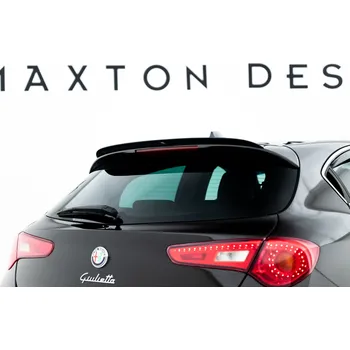 Auto-moto Maxton Design prodloužení spoileru pro Alfa Romeo Giulietta, černý lesklý plast ABS