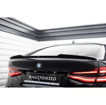 Tuning Maxton Design prodloužení spoileru pro BMW řada 6 GT G32, černý lesklý plast ABS