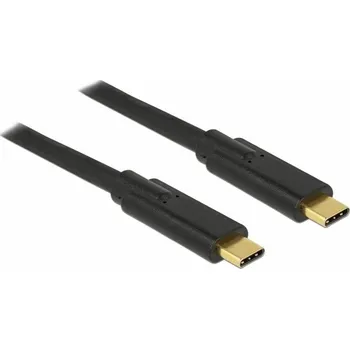 Datový kabel Delock Kabel USB-C USB 2.0 USB-C ® zástrčka, USB-C ® zástrčka 4.00 m černá 83868