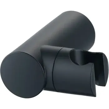 Sprchový držák Herz 12219B - držák ruční sprchy nástěnný, černý Design: černá, #UH12219B: Držák ruční sprchy nástěnný, 12219B, černý, (profil ○)