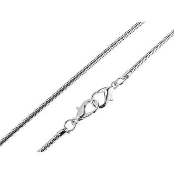 Řetízek na kabelky délka 120 cm, Ø3 mm, barva 1 stříbrná