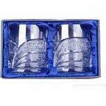 ONTE CRYSTAL Broušené sklenice na whisky 330ml, Kometa Počet sklenic v balení: 2 sklenice v dárkové sadě