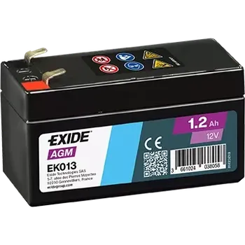 Auto-moto baterie Autobaterie EXIDE Start-Stop Auxiliary 12V 1.2Ah EK013