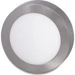 Stříbrný přisazený LED panel kulatý 300mm 25W - Denní bílá - Ecolite - LED-CSL-25W/41/CHR - LED-CSL-25W/41/CHR