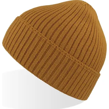 Atlantis Headwear Čepice Viral, pletená COT337040y2699-mustard mel UNI Hořčicová