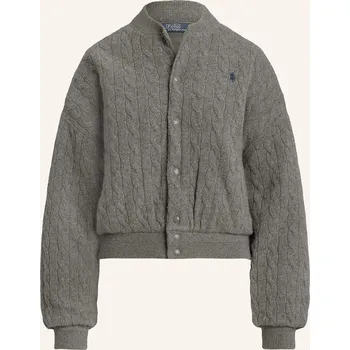 Dámský svetr Polo Ralph Lauren Dámský Pletený Blouson, šedá, 42