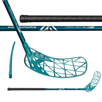 Florbalová hůl OXDOG Fusion Light 32 TQ 82 Round Optilight NB L - 82 (93) cm/Levá ruka dole