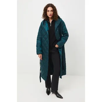Dámský kabát Péřový kabát Medicine dámský, tyrkysová barva RW25-KPD601 69X, vel. S